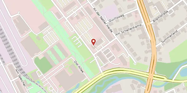 Karte der Umgebung von Winkelhausenstr. 8, 49090 Osnabrück