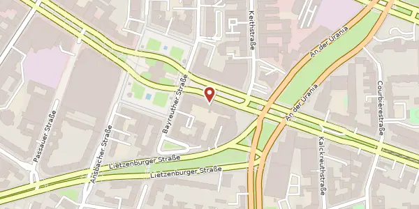 Karte der Umgebung von Kleiststraße 23-26, 10787 Berlin