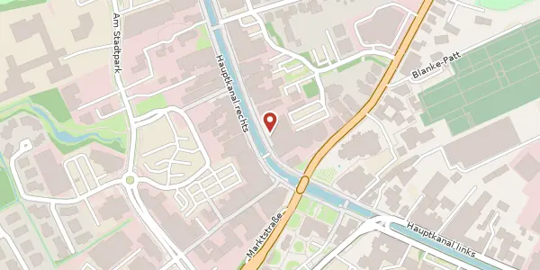 Karte der Umgebung von Hauptkanal links 61, 26871 Papenburg