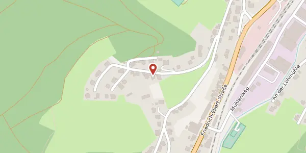 Karte der Umgebung von Auf dem Einstuhl 21a, 57271 Hilchenbach