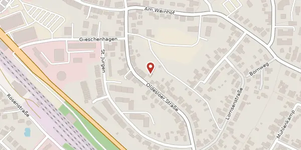Karte der Umgebung von Oldesloer Straße 101a, 23795 Bad Segeberg