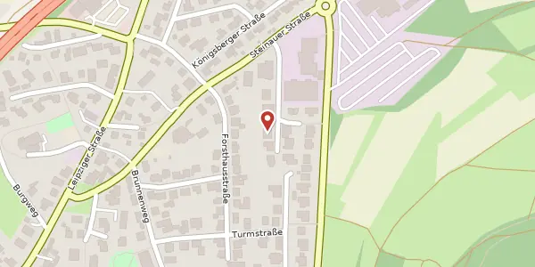Karte der Umgebung von Reesbergstraße 10, 36039 Fulda