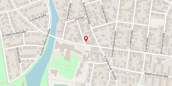 Karte der Umgebung von Kanzmattstraße 9, 77694 Kehl