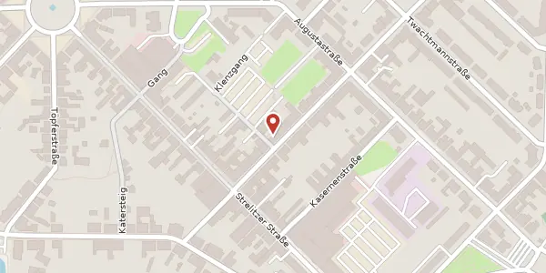 Karte der Umgebung von Elisabethstraße 4, 17235 Neustrelitz