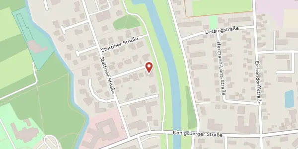Karte der Umgebung von Stettiner Straße 37, 29439 Lüchow