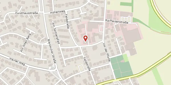 Karte der Umgebung von Am Lachengraben 7, 63303 Dreieich