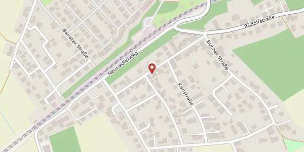 Karte der Umgebung von Wilhelmstr. 12 A, 90522 Oberasbach