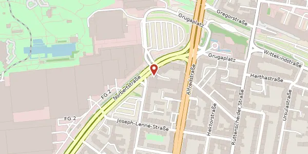 Karte der Umgebung von Norbertstr. 7, 45131 Essen