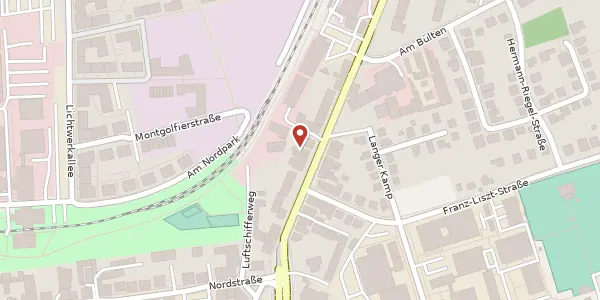 Karte der Umgebung von Bültenweg 30, 38106 Braunschweig