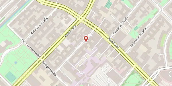 Karte der Umgebung von Bastianstraße 23, 13357 Berlin