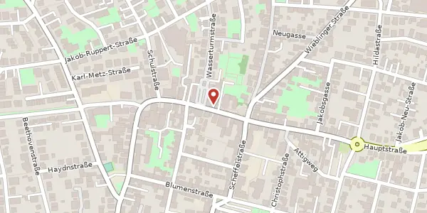 Karte der Umgebung von Hauptstraße 58, 69214 Eppelheim