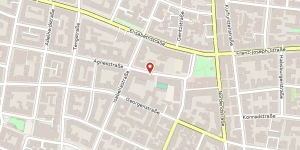 Karte der Umgebung von Agnesstr. 1 - 5, 80801 München