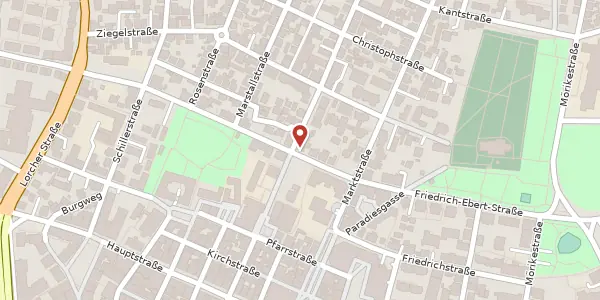 Karte der Umgebung von Burgstraße 9, 73033 Göppingen