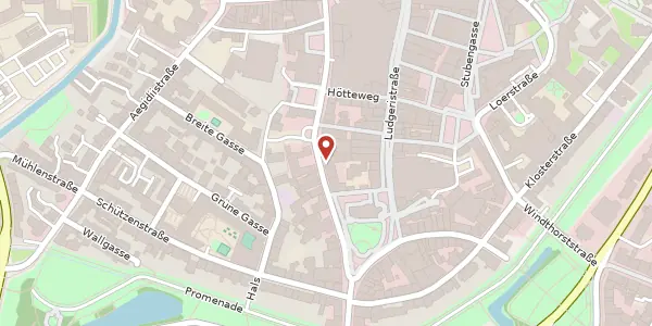 Karte der Umgebung von Königsstr. 22-23, 48143 Münster