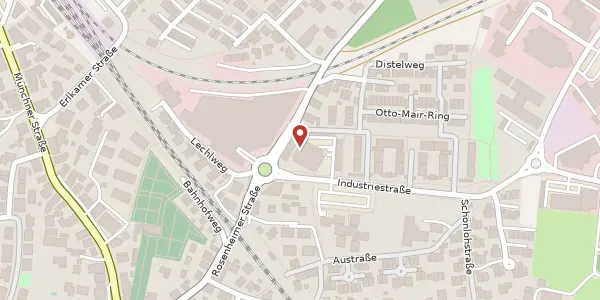 Karte der Umgebung von Rosenheimer Str. 16, 83607 Holzkirchen