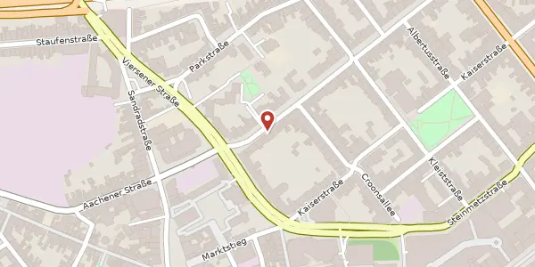 Karte der Umgebung von Regentenstr. 6a, 41061 Mönchengladbach