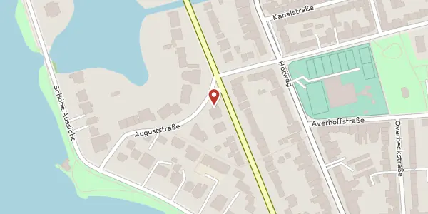 Karte der Umgebung von Auguststraße 14, 22085 Hamburg
