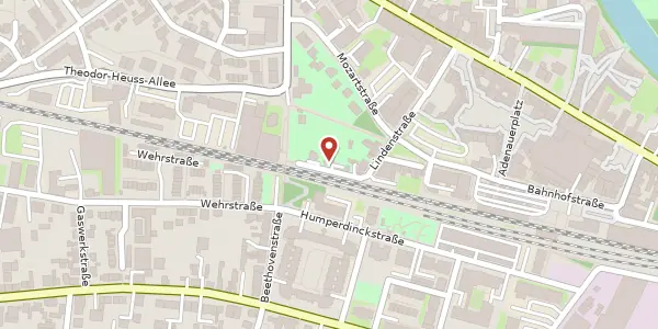 Karte der Umgebung von Lindenstr. 28, 53773 Hennef