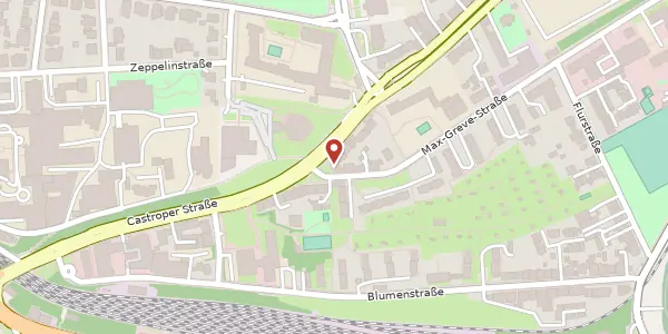 Karte der Umgebung von Castroper Str. 66, 44791 Bochum
