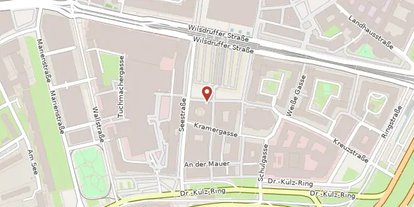 Karte der Umgebung von Altmarkt 10 a, 01067 Dresden