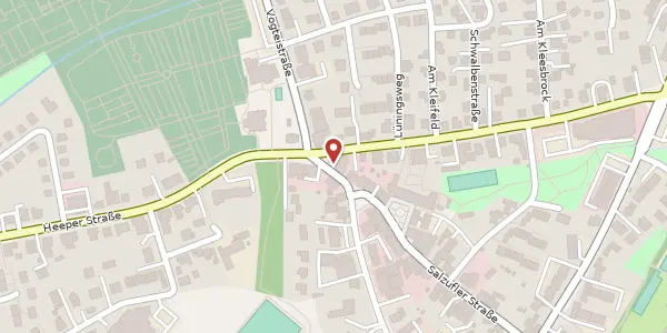 Karte der Umgebung von Salzufler Str. 1, 33719 Bielefeld