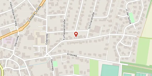 Karte der Umgebung von Kohlenstraße 25 A, 34317 Habichtswald
