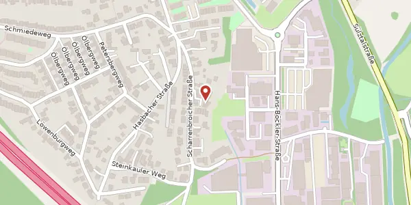 Karte der Umgebung von Scharrenbroicher Str. 97a, 51503 Rösrath