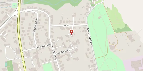 Karte der Umgebung von Im Tal 10 a, 24939 Flensburg