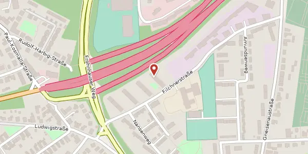 Karte der Umgebung von Filchnerstr. 60, 45472 Mülheim an der Ruhr