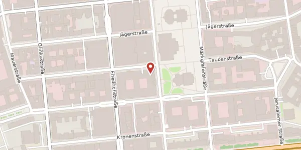 Karte der Umgebung von Charlottenstraße 57, 10117 Berlin