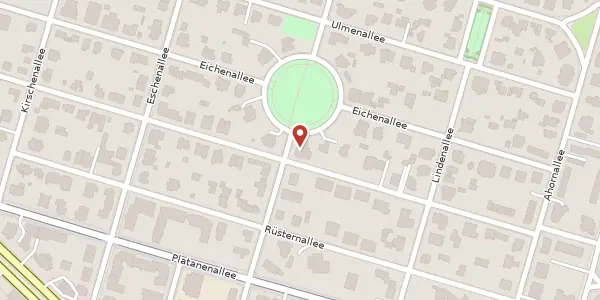 Karte der Umgebung von Kastanienallee 34, 14050 Berlin