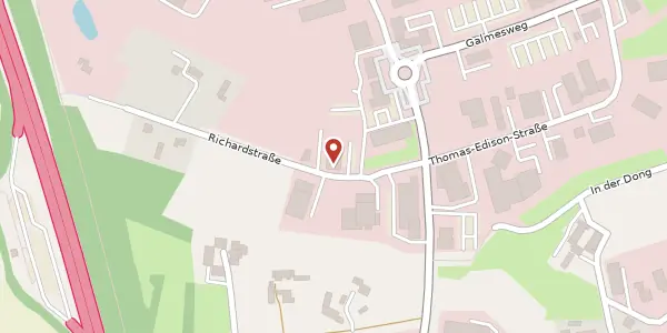 Karte der Umgebung von Richardstr. 73, 47445 Moers