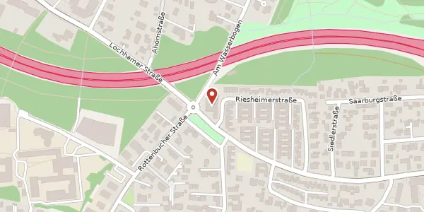 Karte der Umgebung von Riesheimer Str. 52, 82166 Gräfelfing