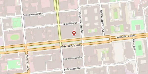 Karte der Umgebung von Unter den Linden 14, 10117 Berlin