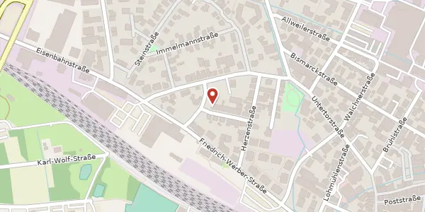 Karte der Umgebung von Westendstraße 3, 78315 Radolfzell