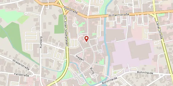 Karte der Umgebung von Marktstraße 12, 29614 Soltau