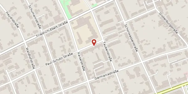 Karte der Umgebung von Kaiserplatz 14, 47800 Krefeld