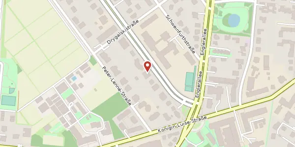 Karte der Umgebung von Podbielskiallee 77, 14195 Berlin