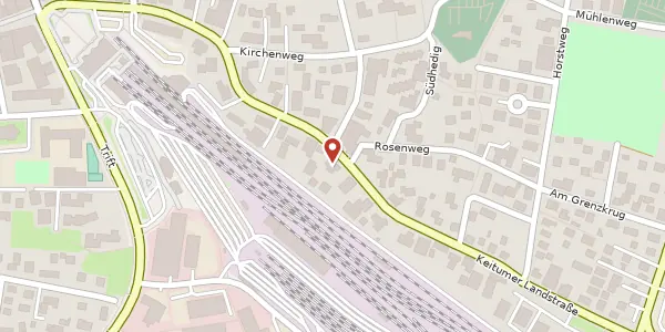Karte der Umgebung von Keitumer Chaussee 16, 25980 Sylt/Westerland