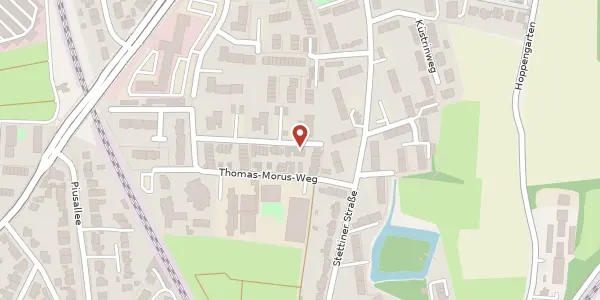 Karte der Umgebung von Thomas-Morus-Weg 28, 48147 Münster
