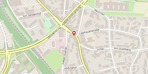 Karte der Umgebung von Castroper Str. 50, 45665 Recklinghausen