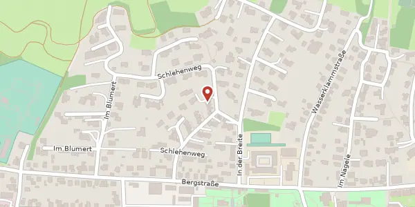 Karte der Umgebung von Schlehenweg 41, 77933 Lahr
