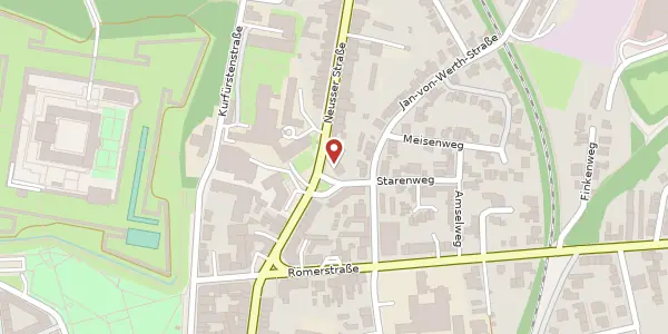 Karte der Umgebung von Neusser Str. 24, 52428 Jülich