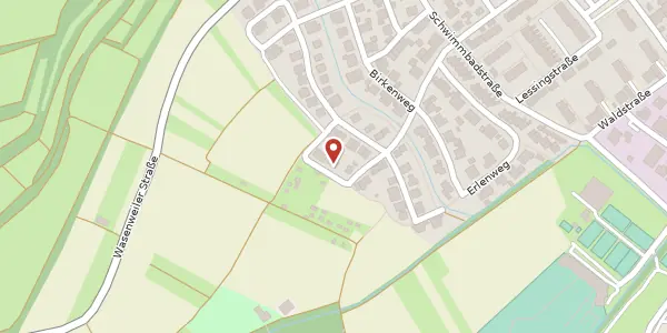 Karte der Umgebung von Schubertstraße 22, 79268 Bötzingen