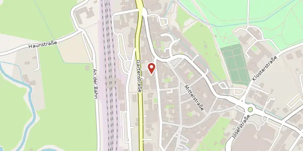 Karte der Umgebung von Kaiserstraße 12, 36088 Hünfeld