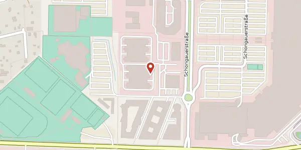 Karte der Umgebung von Schongauerstraße 23, 04328 Leipzig
