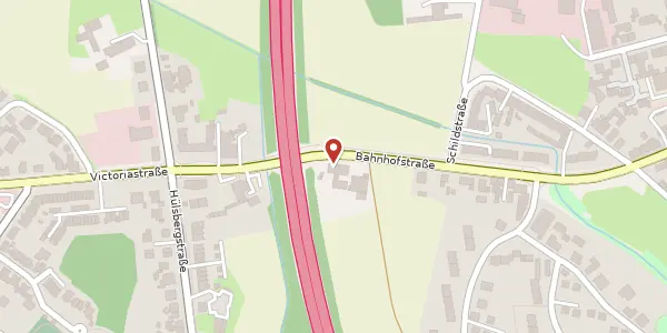 Karte der Umgebung von Bahnhofstr. 24, 45770 Marl