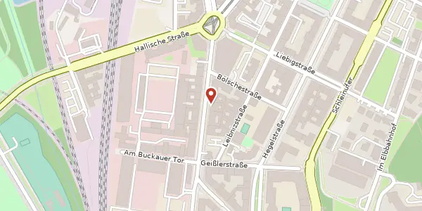 Karte der Umgebung von Sternstr. 30, 39104 Magdeburg