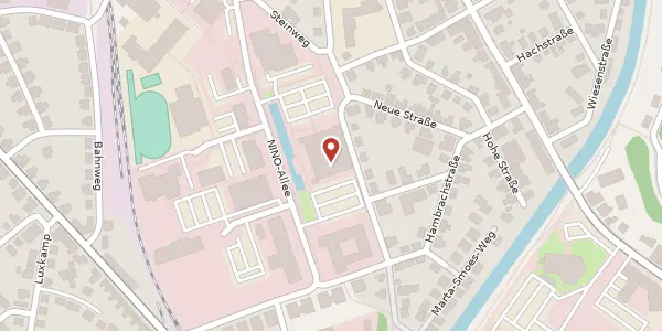 Karte der Umgebung von Nino-Allee 11, 48529 Nordhorn