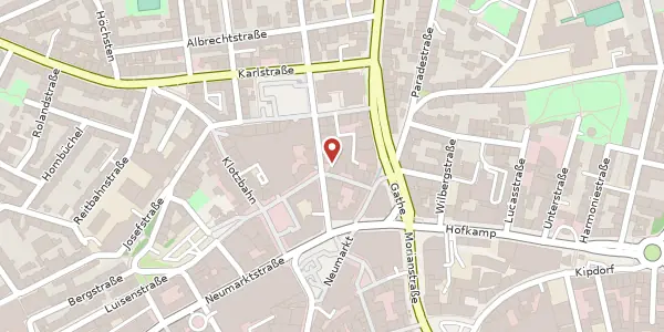 Karte der Umgebung von Friedrichstr. 51, 42105 Wuppertal